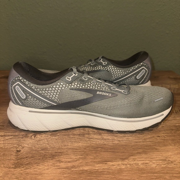 Brooks Mens Ghost 15 Gray‎ Mens Size 11 D Running Shoes Sneakers - Picture 6 of 11